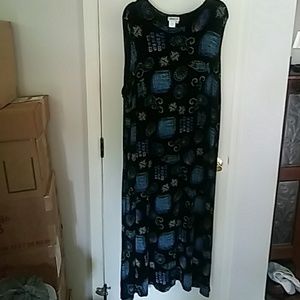 Dress with matching cover-up (003) size 3x